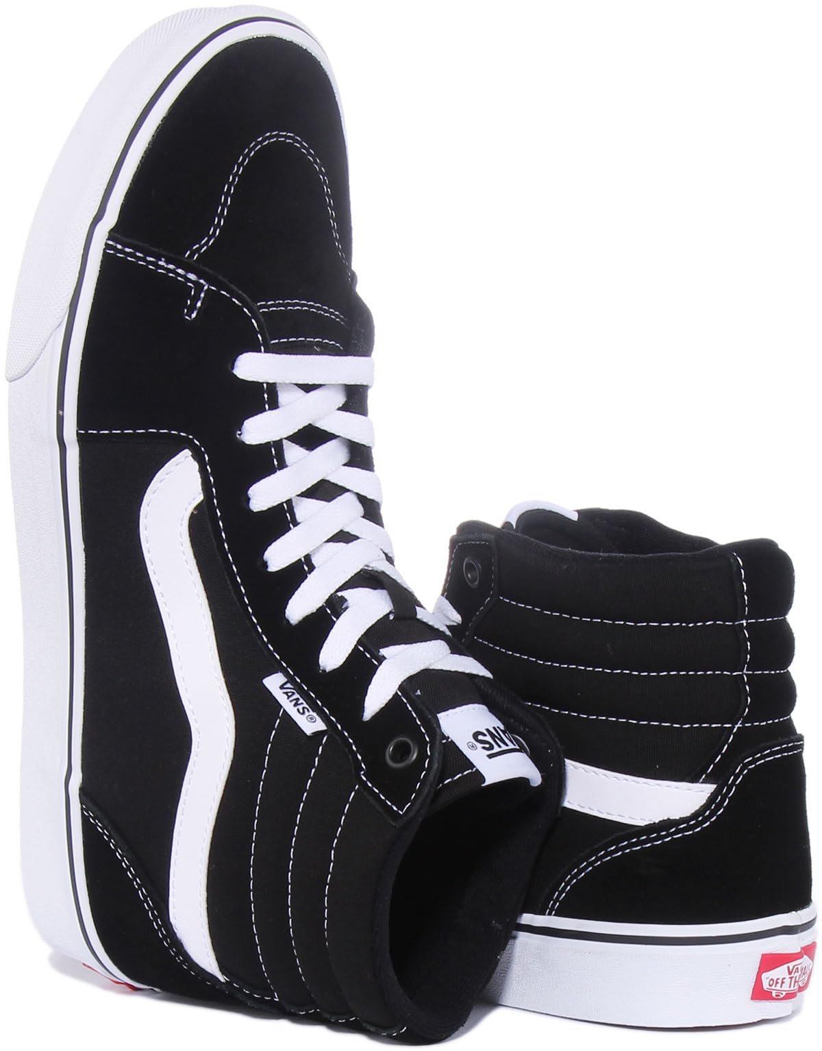 Кроссовки Vans Filmore Hi мужские высокие черные для отдыха, фото №5