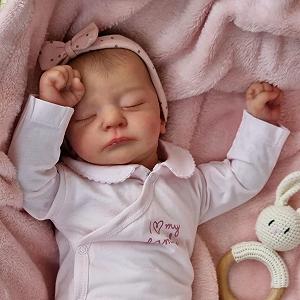Кукла Anano Newborn Girl 48 см Силиконовая Кукла Реалистичная - Фото 1