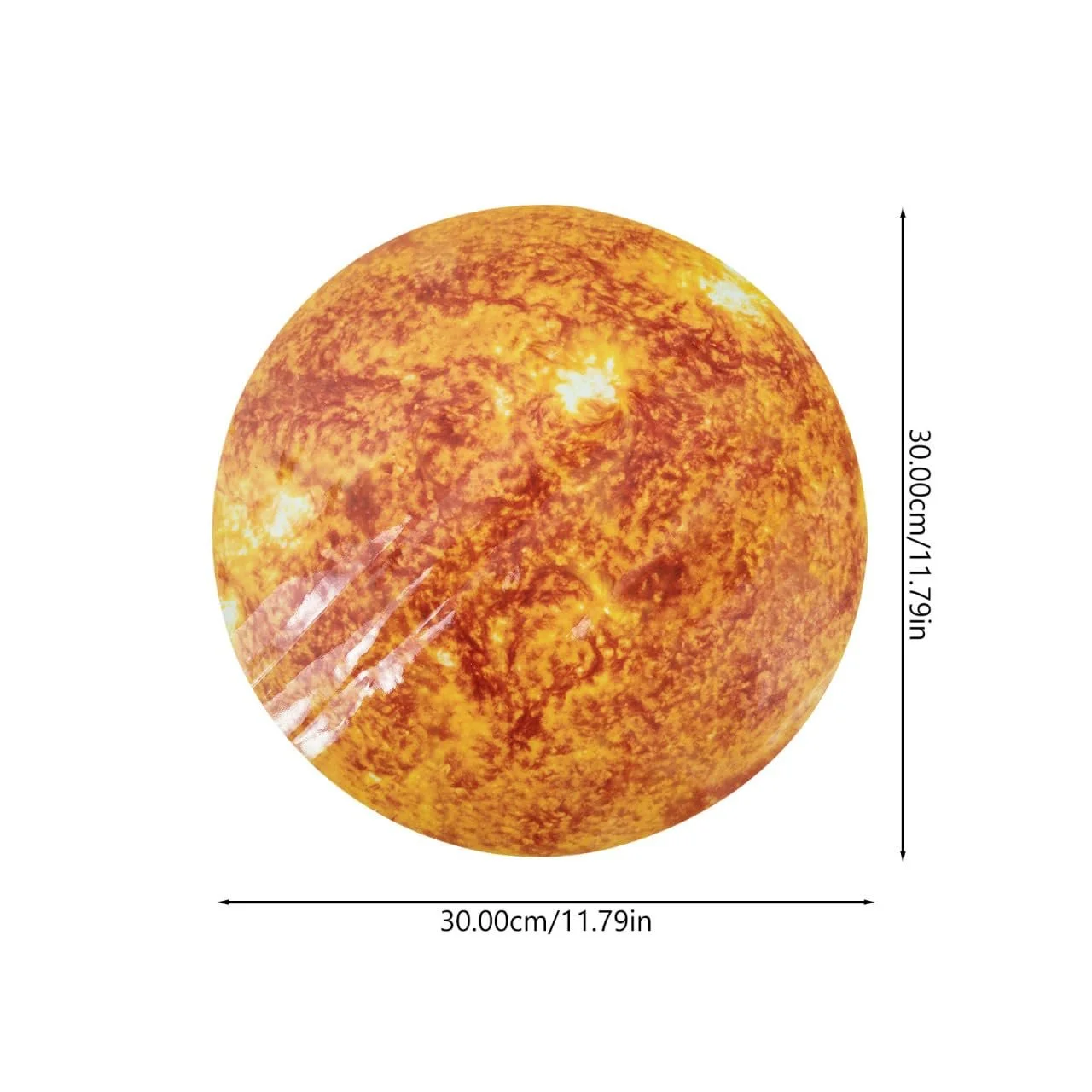 Наклейка на стіну PRETYZOOM Сонце та планети ПВХ, фото №2