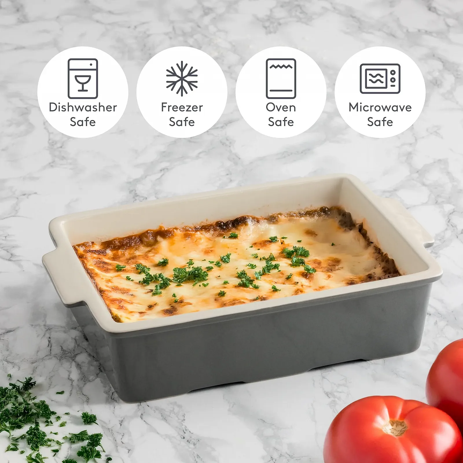 Форма для лазаньи Mason Cash 2008.237 керамическая, фото №3