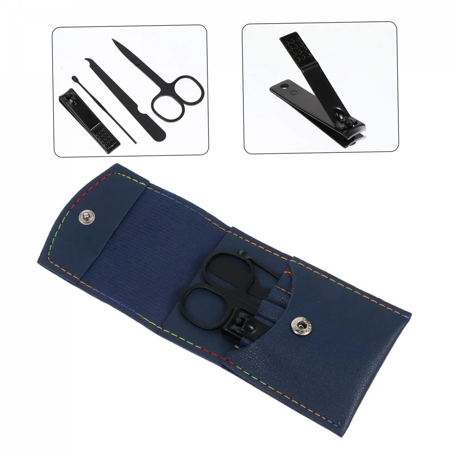 Високоякісний набір для догляду за нігтями рук і ніг, міцний і ергономічний для манікюру та педикюру, фото №4