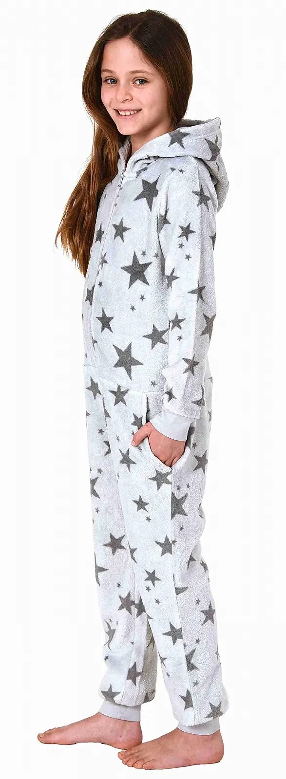 Дитячий комбінезон-піжама з довгими рукавами із зірковим принтом - 202 467 97 961, фото №2 Дитячий комбінезон-піжама з довгими рукавами із зірковим принтом - 202 467 97 961, фото №2
