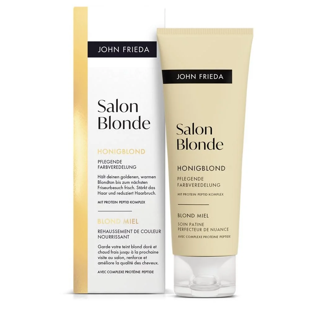 Тонуючий Засіб John Frieda Salon Blonde Honey Blonde 120 мл, фото №1 Тонуючий Засіб John Frieda Salon Blonde Honey Blonde 120 мл, фото №1
