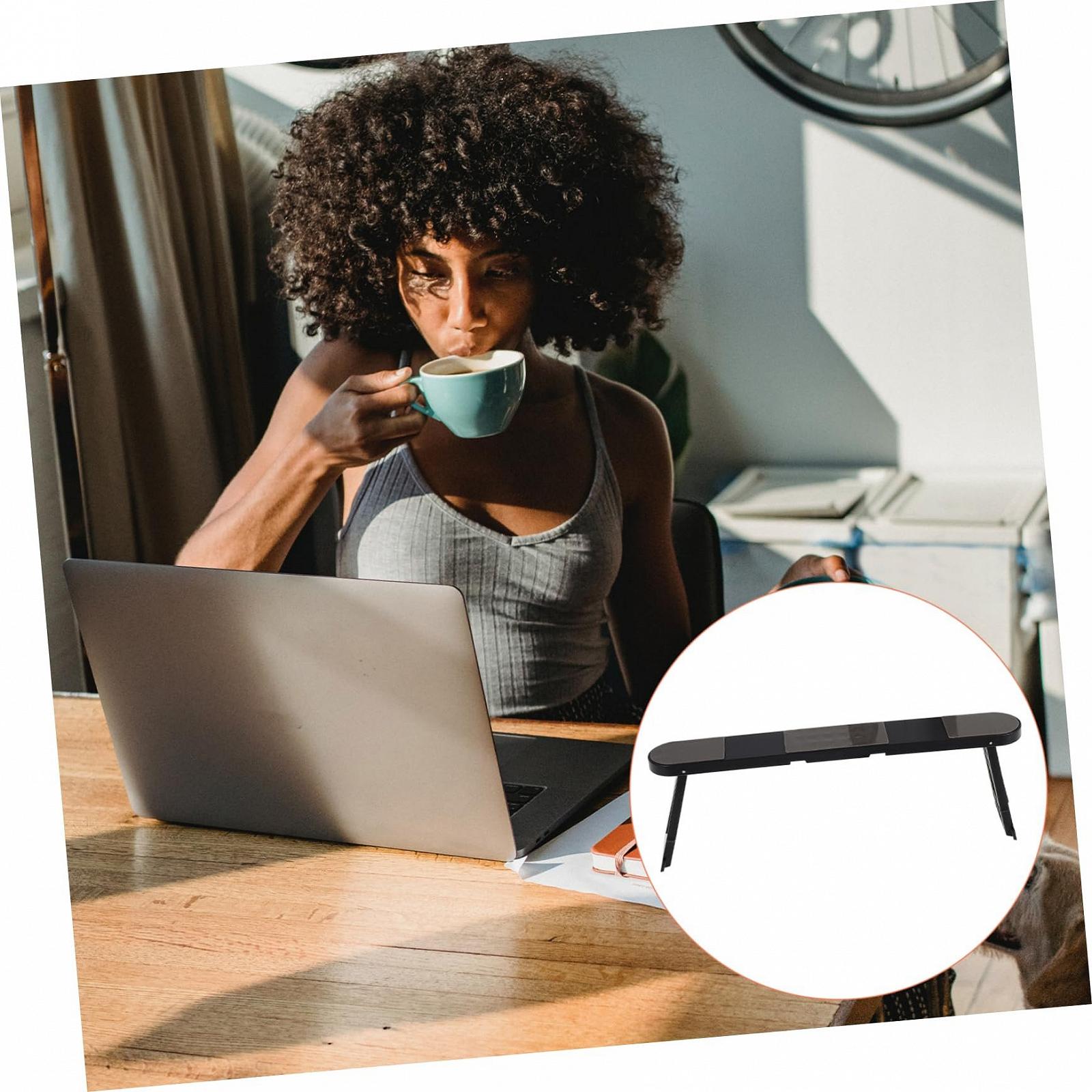 Подставка для ноутбука NUOBESTY складная, 1 шт. для стола, компактная, простая в использовании, для ноутбуков и планшетов, фото №3