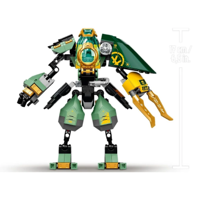 Дизайнер LEGO Ninjago Водний робот Ллоїда 228 деталей 71750, фото №5 Дизайнер LEGO Ninjago Водний робот Ллоїда 228 деталей 71750, фото №5