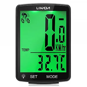 Велокомпьютер Lixada Wireless LCD 2.8 дюйма Waterproof - Фото 1