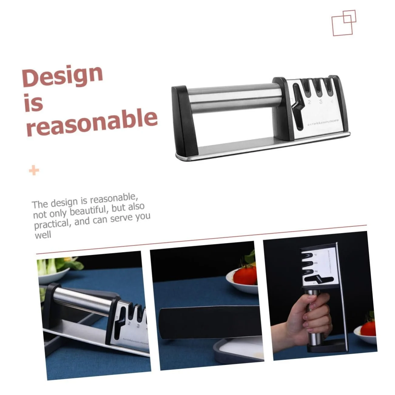 Точилка для ножниц и ножей TOYANDONA ручная эргономичная, фото №8