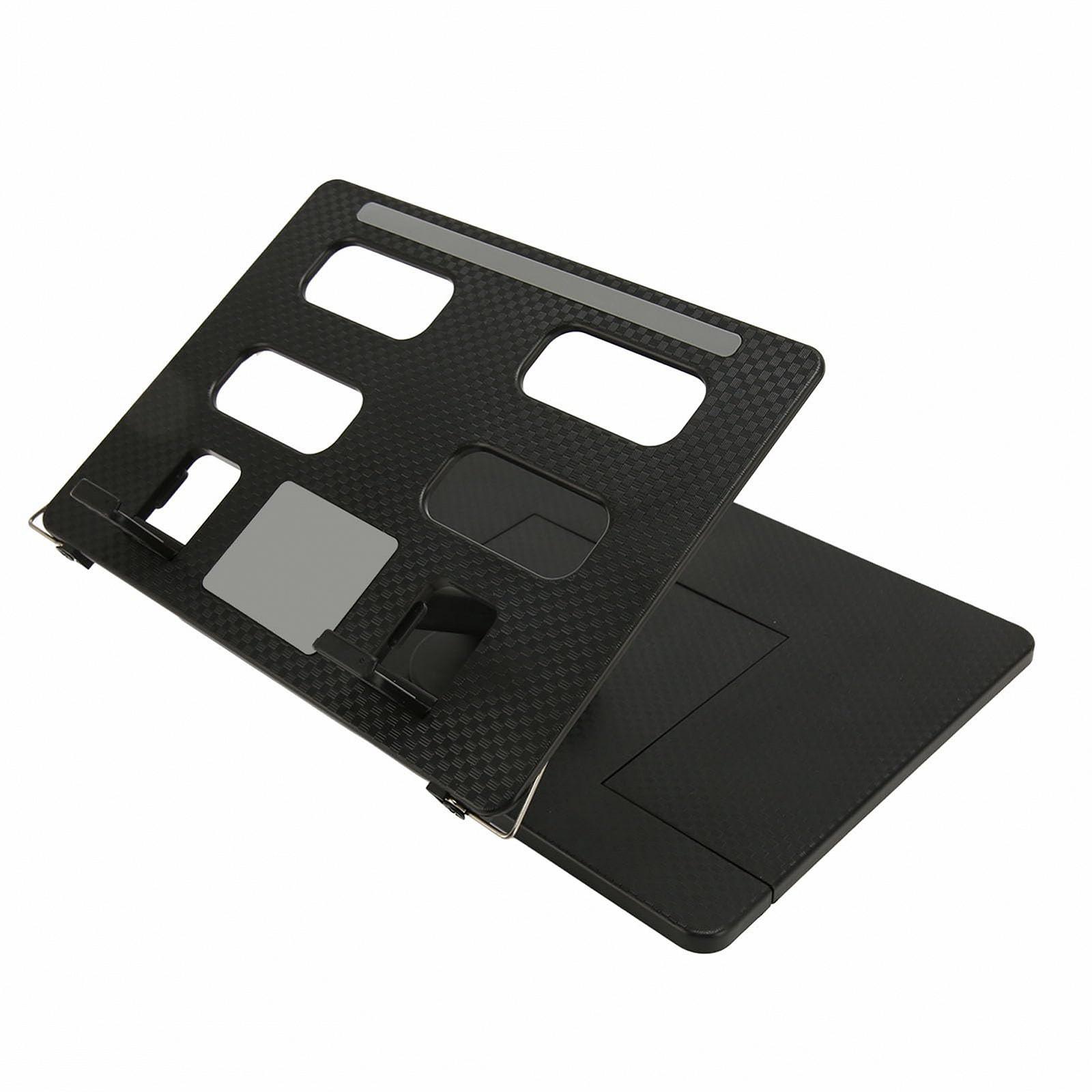 Підставка для ноутбука Yunseity Обертова на 360 градусів Регульована Ергономічна з Книжковою Кліпсою ABS-матеріал, фото №3