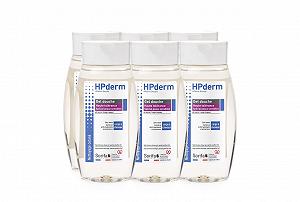 Гель для душу 2-в-1 для тіла та волосся HPderm High Colour Power 6 шт. по 250 мл для чутливої шкіри та татуювань - Фото 1