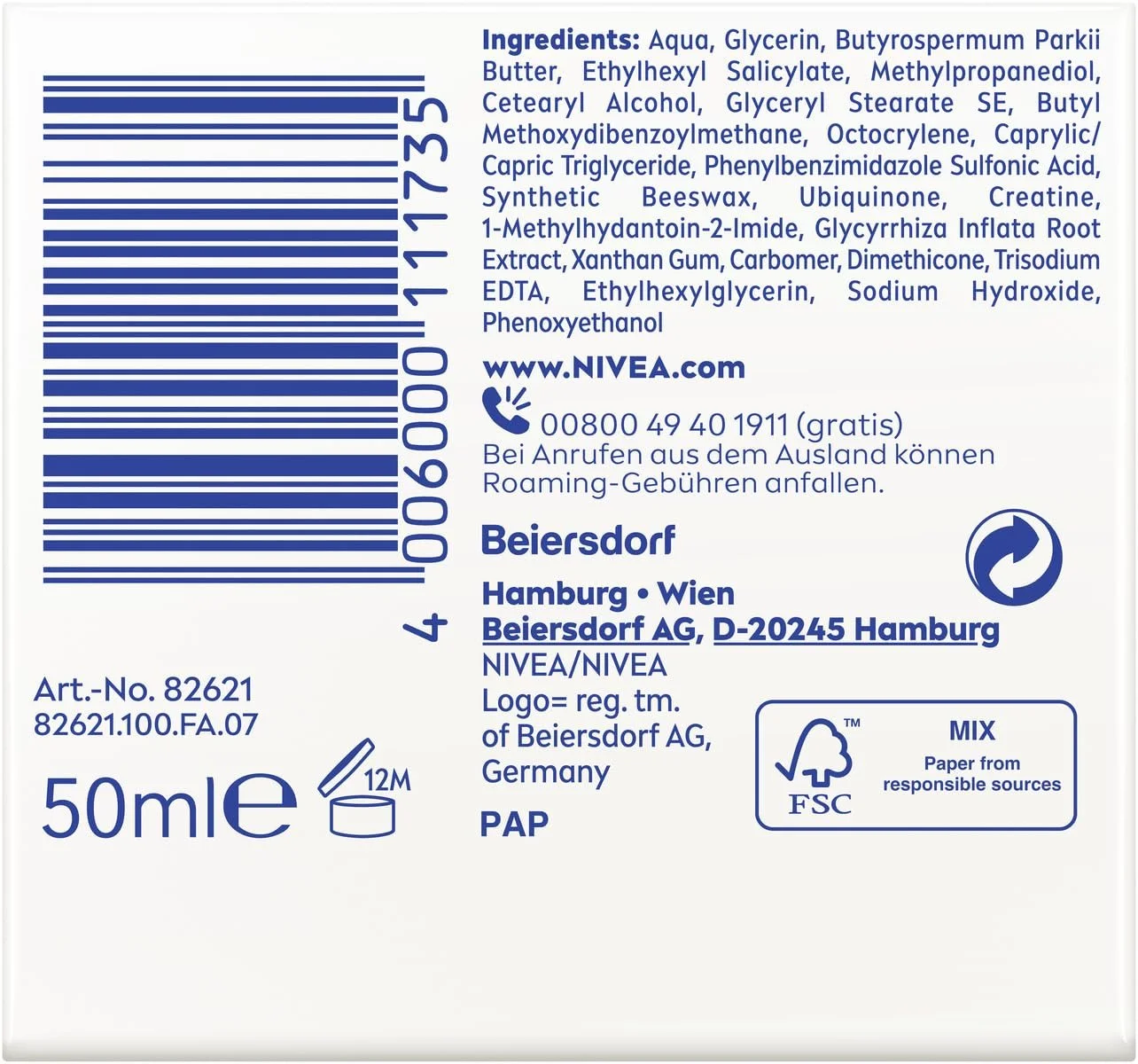 Денний крем NIVEA Q10 Без ароматизаторів SPF 15 Зміцнювальний з екстрактом солодки для чутливої шкіри Заспокійливий проти зморщок 50 мл (2 шт. в упаковці), фото №4 Денний крем NIVEA Q10 Без ароматизаторів SPF 15 Зміцнювальний з екстрактом солодки для чутливої шкіри Заспокійливий проти зморщок 50 мл (2 шт. в упаковці), фото №4