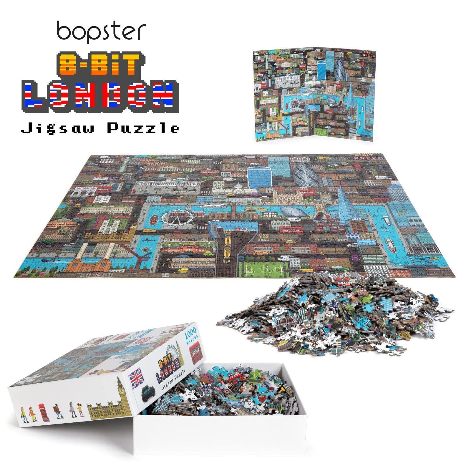 Пазл Bopster 8-bit London Pixel Jigsaw Puzzle 1000 деталей Level 3 70 x 50 см, фото №4 Пазл Bopster 8-bit London Pixel Jigsaw Puzzle 1000 деталей Level 3 70 x 50 см, фото №4