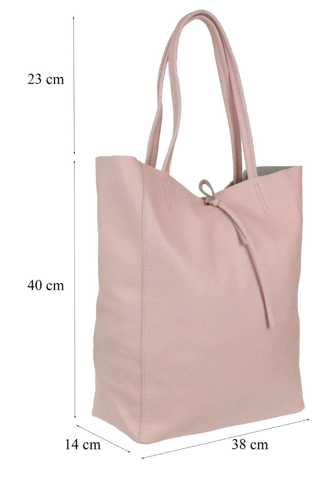 Женская сумка с открытой ручкой Girly Handbags из натуральной кожи, фото №2