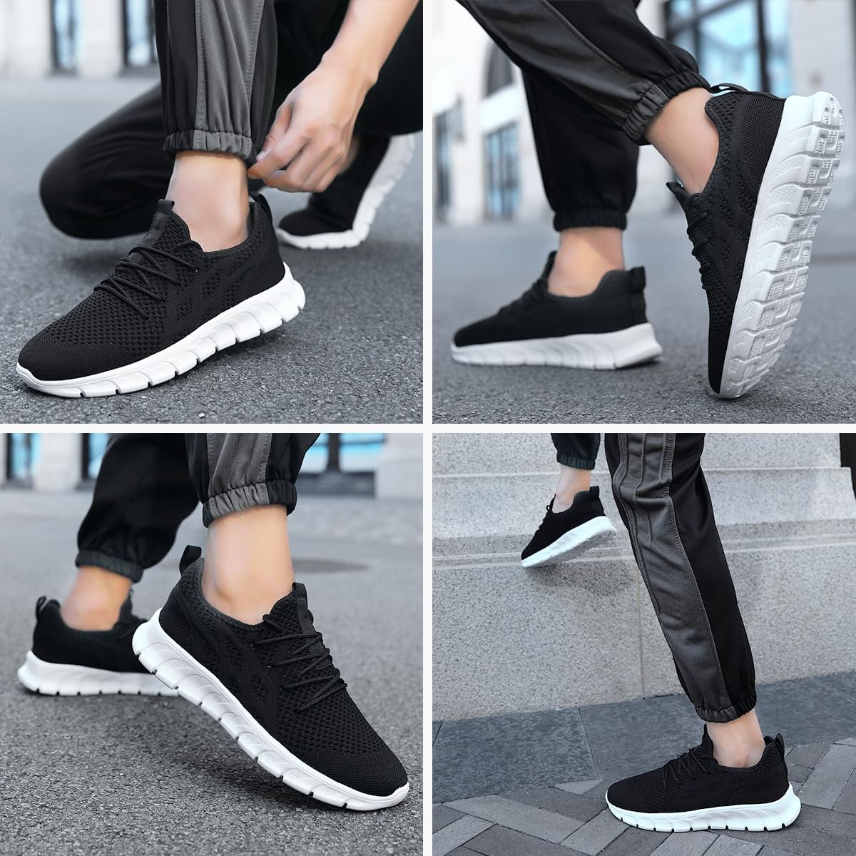 Кроссовки LANGFEUU, мужские, для бега, тенниса, спорта, отдыха, легкие, дышащие, для ходьбы, фитнеса, активного отдыха, размеры 39-46 EU, фото №6