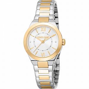 Женские аналоговые кварцевые часы Roberto Cavalli RC5L126M0055 со стальным ремешком - Фото 1