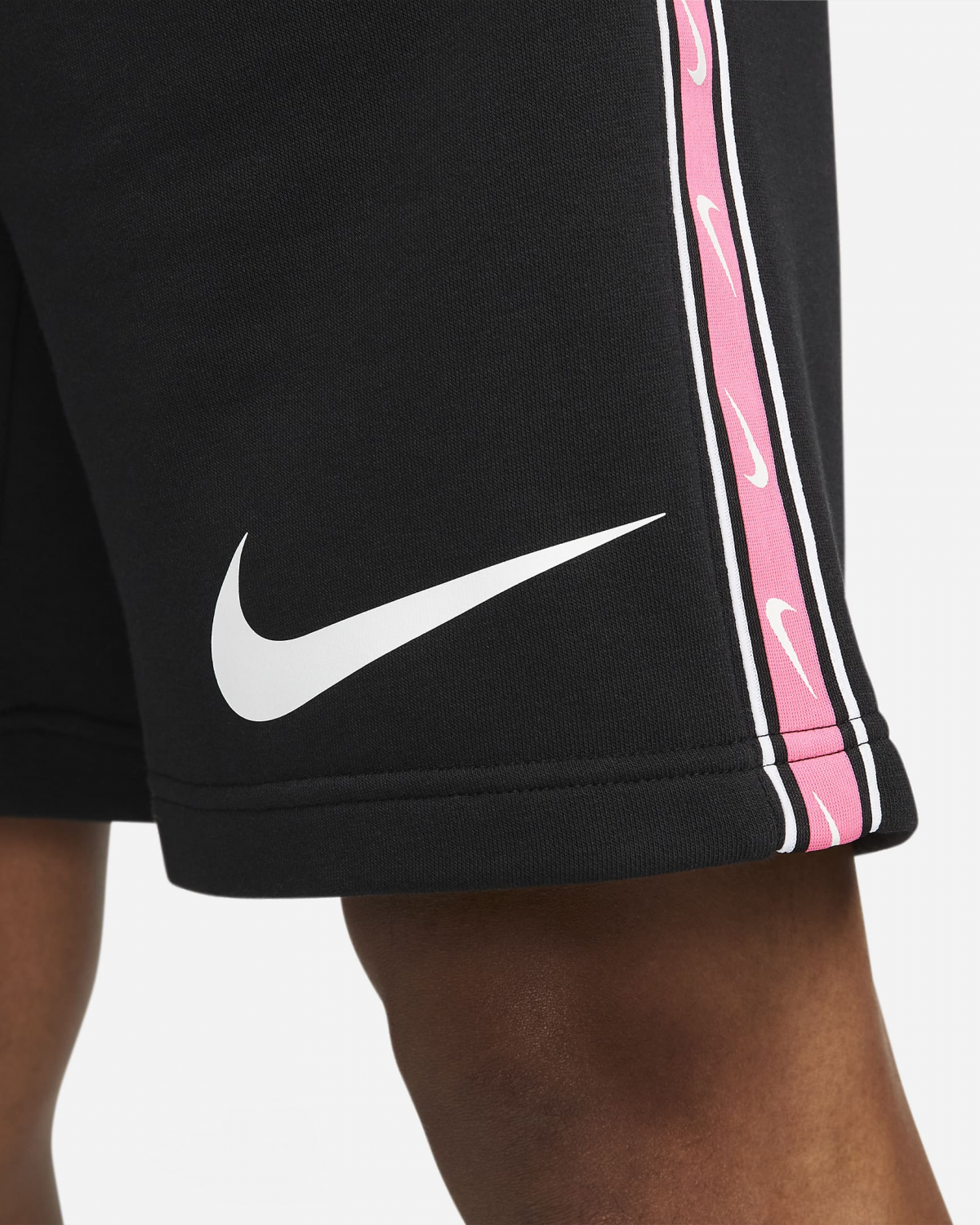 Шорти M NSW REPEAT SW FT SHORT FJ5317-010 Nike Чорний XS, фото №4