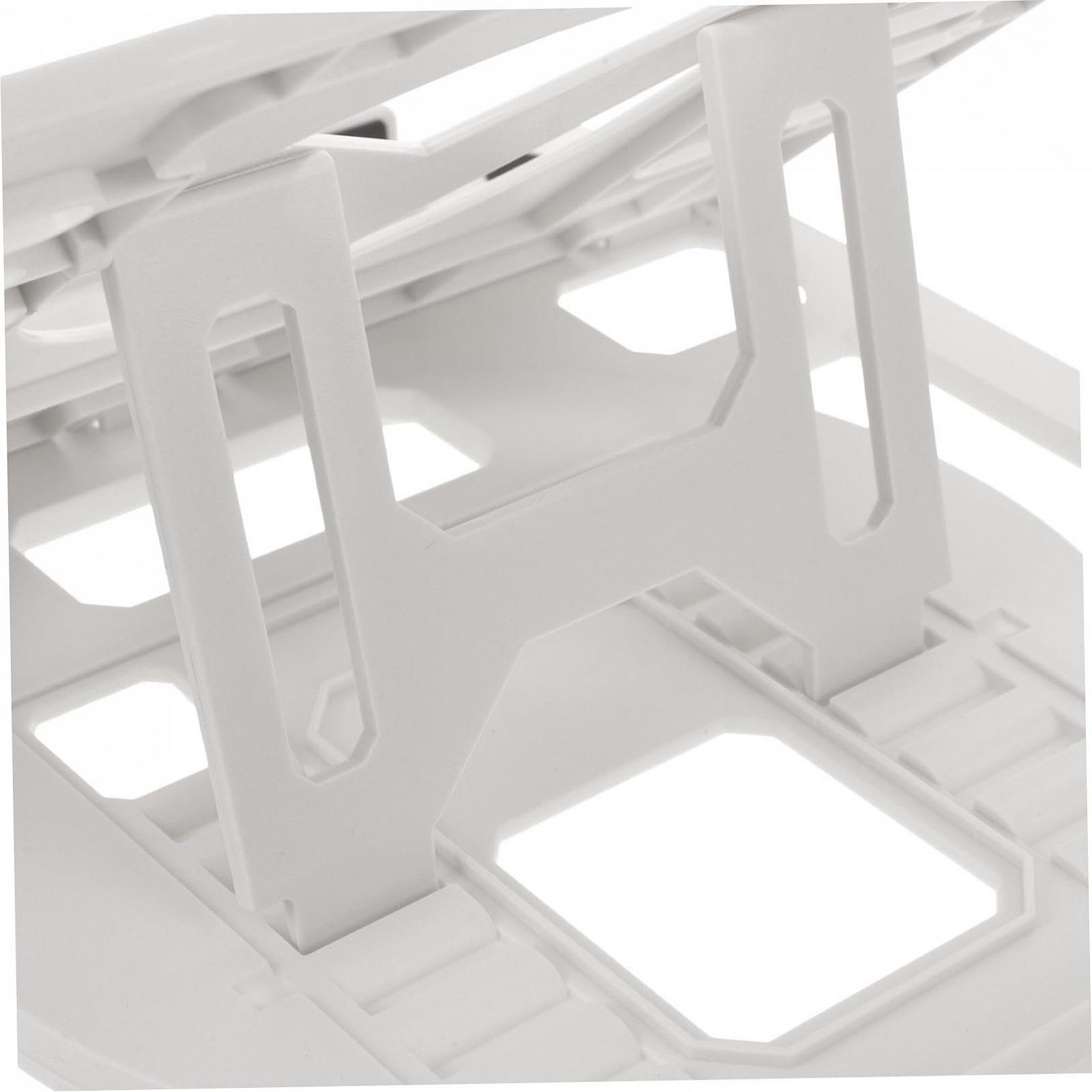 Складана Портативна Підставка для Ноутбука з Пластику Регульована Протиковзка, фото №3