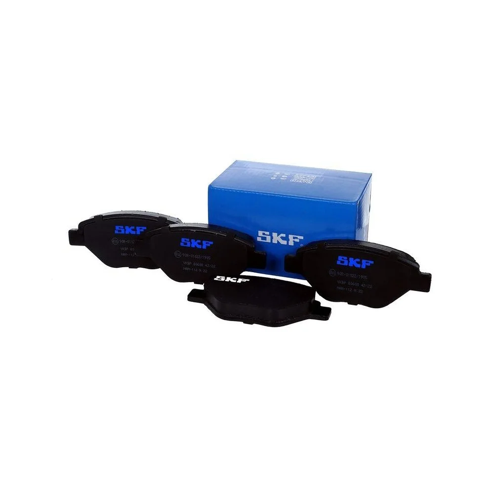 Комплект гальмівних колодок дискового гальма SKF VKBP 80608 для RENAULT передня вісь, фото №1