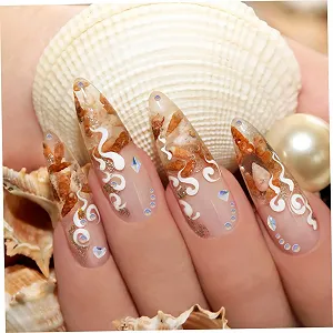 Украшение для ногтей Тип Ab-farben Beavorty Нерегулярные плоские бриллианты synthetic.ua - Фото 1