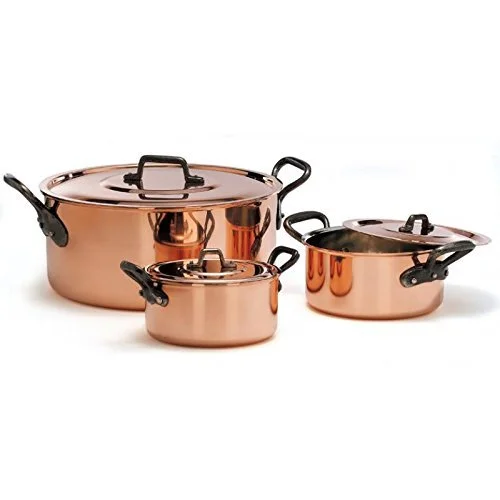 Каструля Мідна 28 см, фото №2 Каструля Мідна 28 см, фото №2