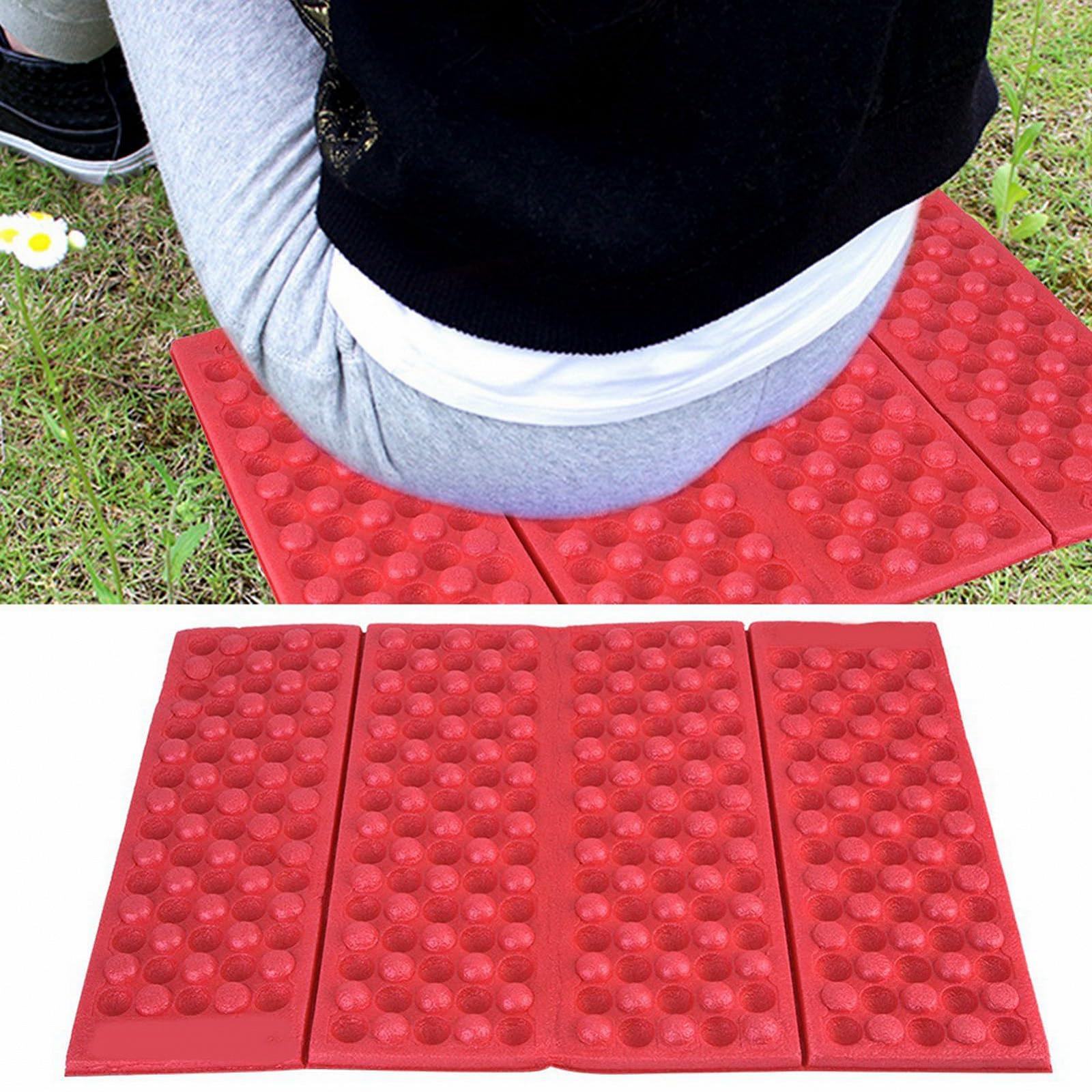 Подушка Qukaim Camping Seat Мат складной Водонепроницаемый Red and Black, фото №3