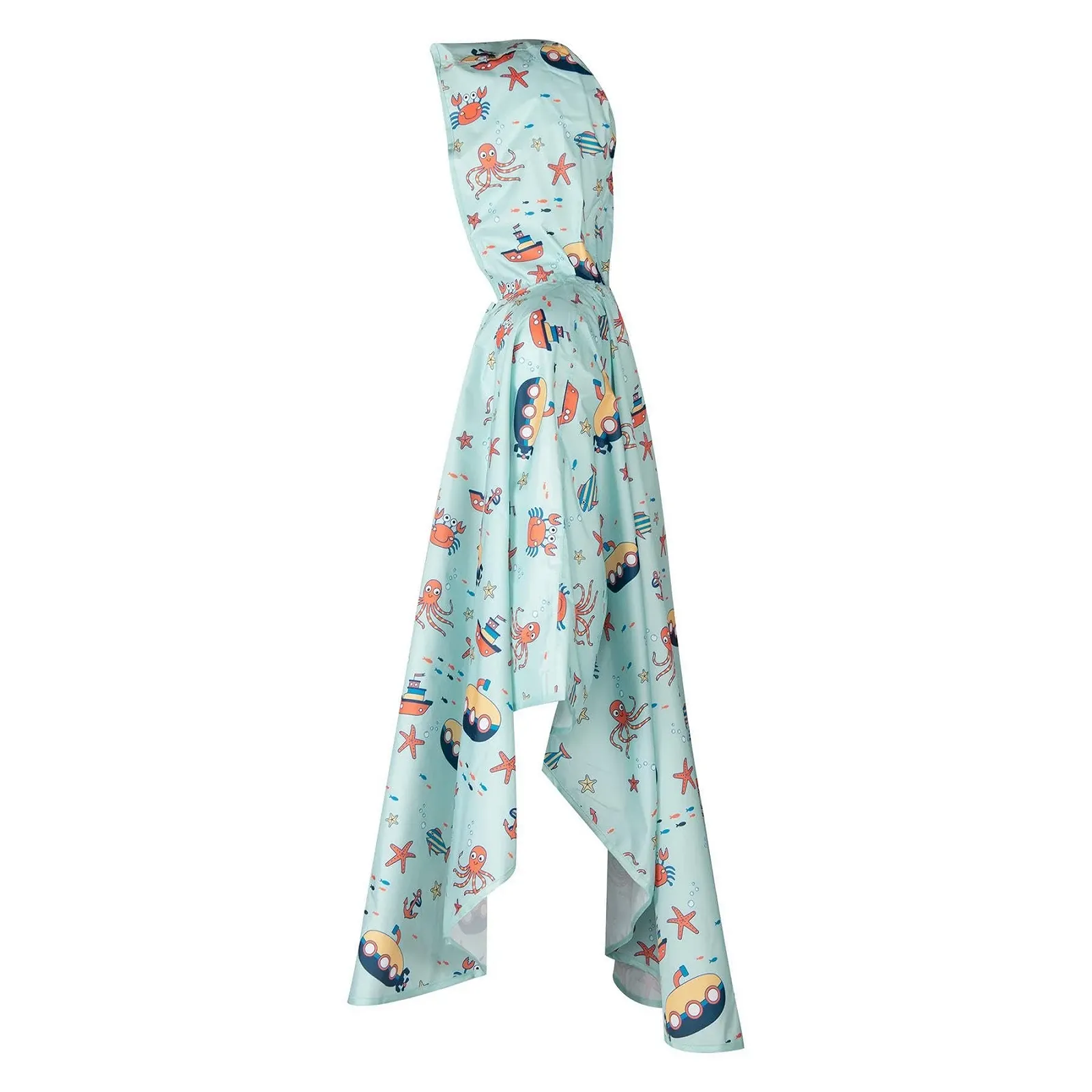 Дитячий водонепроникний дощовик-пончо з капюшоном A2Z 4 Kids, фото №3 Дитячий водонепроникний дощовик-пончо з капюшоном A2Z 4 Kids, фото №3