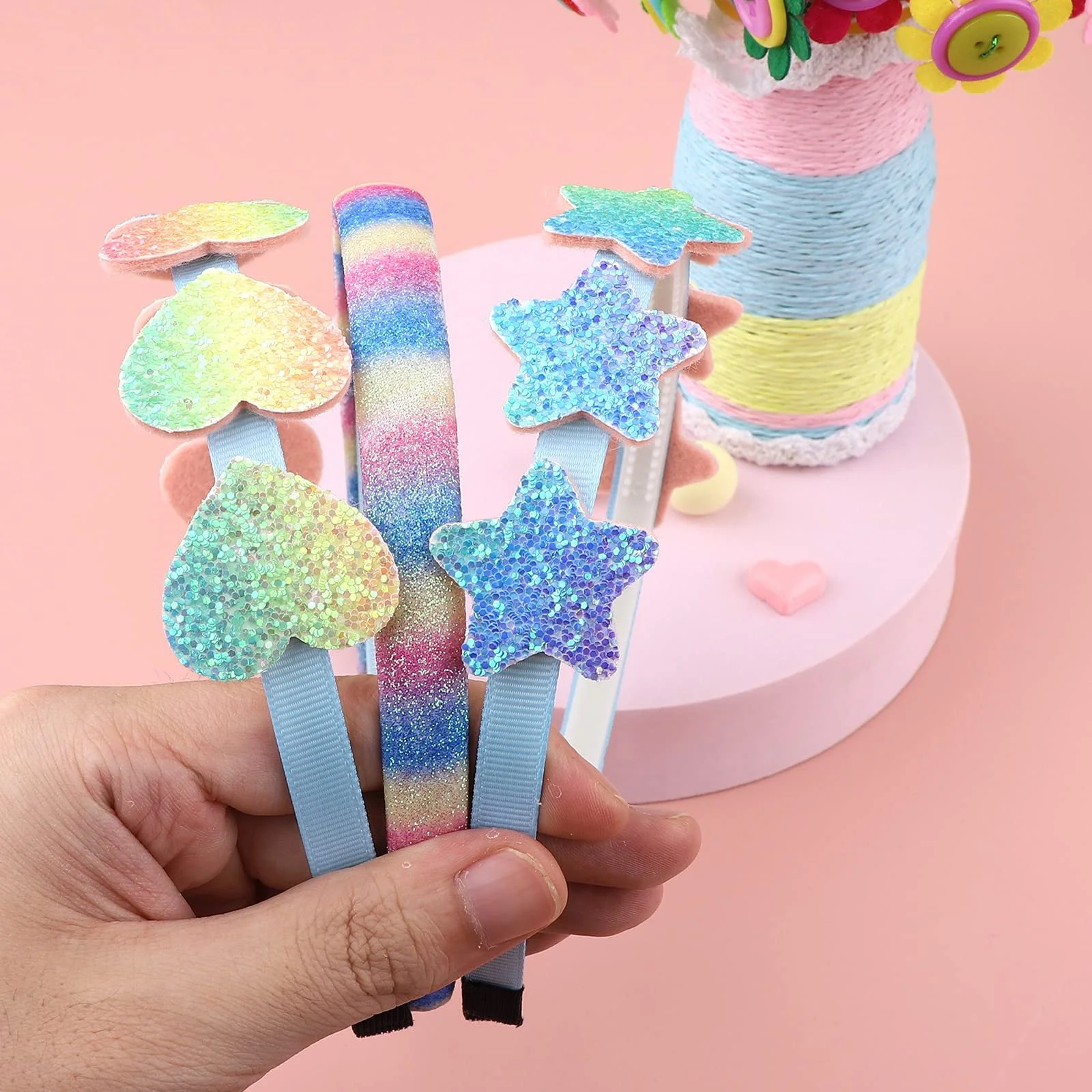 Набор обручей на голову, фото №7