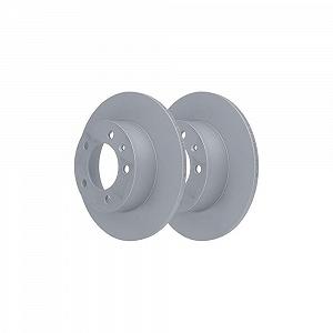 Тормозной диск ATE 24.0112-0155.1 для NISSAN OPEL RENAULT VAUXHALL задняя ось synthetic.ua - Фото 1