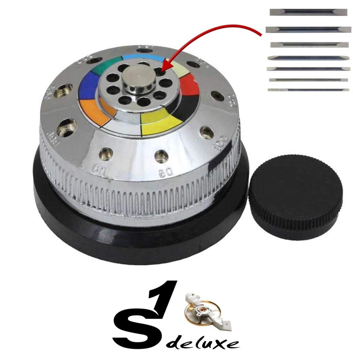 Годинникові викрутки S1 Deluxe ROBUSTA 9 шт, фото №6 Годинникові викрутки S1 Deluxe ROBUSTA 9 шт, фото №6