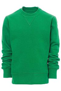 Свитшот Mivaro для мальчиков, детский пуловер без капюшона, теплая флисовая внутренняя подкладка, однотонный, стандартный крой, смесь хлопка synthetic.ua - Фото 1