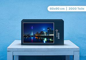 Пазл Hansepuzzle 41514 Düsseldorf 2000 элементов 90 x 60 см synthetic.ua - Фото 1