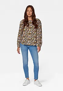 Купить Женская блузка MAVI PRINTED BLOUSE Black - M - Фото 1 Женская блузка MAVI PRINTED BLOUSE Black - M - Фото 1