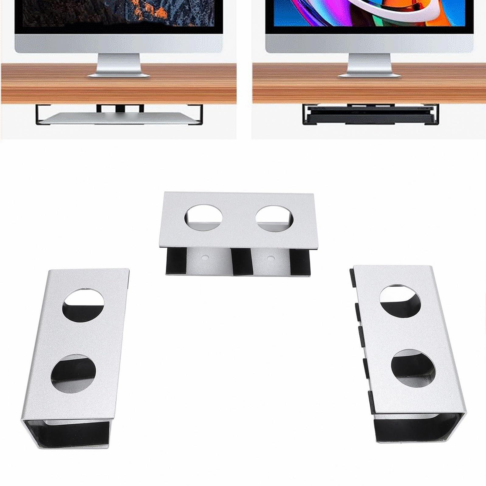 Крепление для ноутбука под стол Металл Алюминиевый сплав Серебристый, фото №2