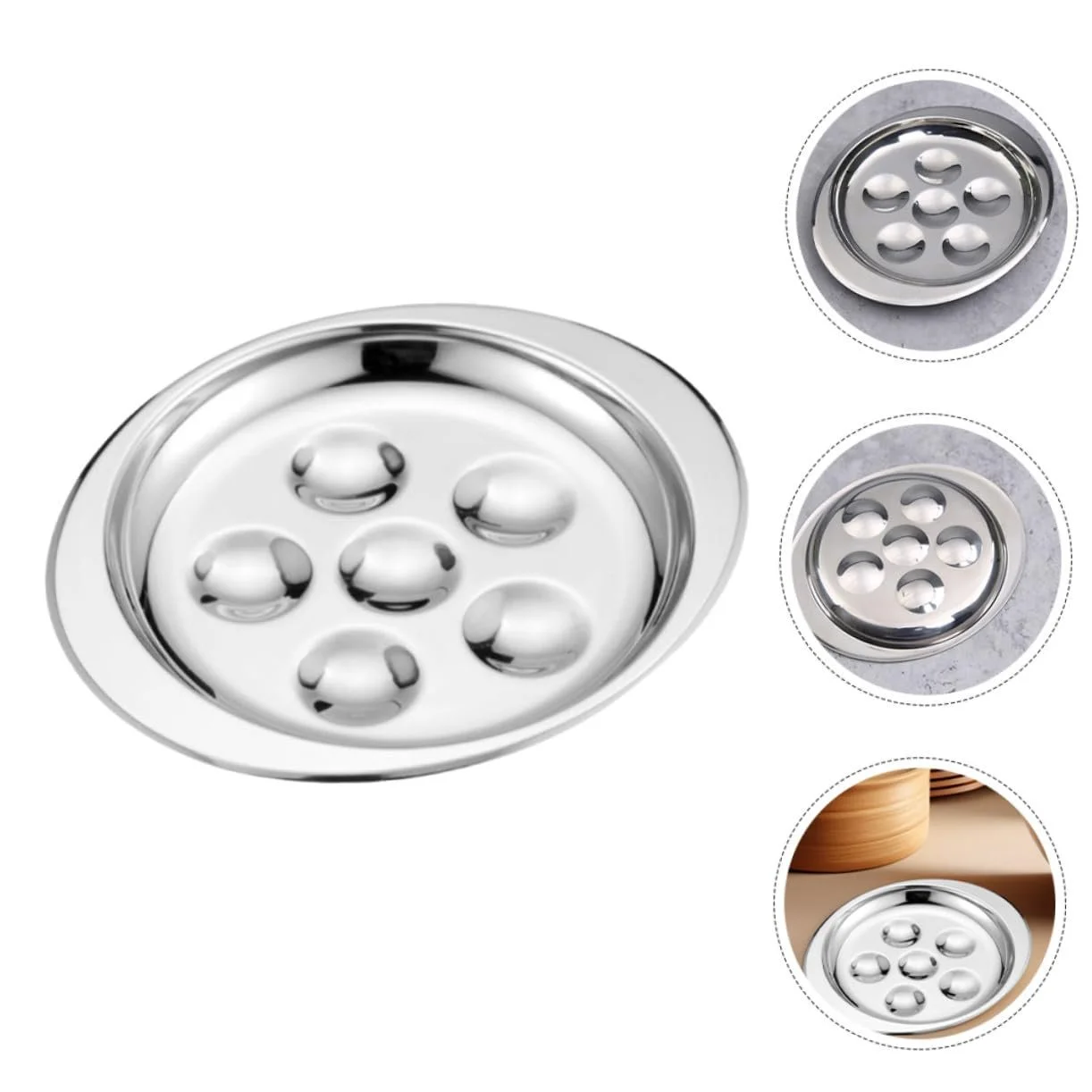 Форма для запікання равликів та яєць на 6 комірок набір 2 шт, фото №7