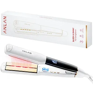 Выпрямитель ANLAN Red Light & Infrared Light 11 x 3.6 cm 14 температурных уровней ионизация - Фото 1