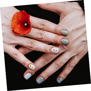 Стразы FRCOLOR Стекло для маникюра, 2 шт. synthetic.ua - Фото 1