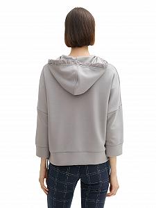 Женская Толстовка TOM TAILOR с капюшоном synthetic.ua - Фото 1