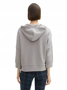 Женская Толстовка TOM TAILOR с капюшоном synthetic.ua - Фото 1