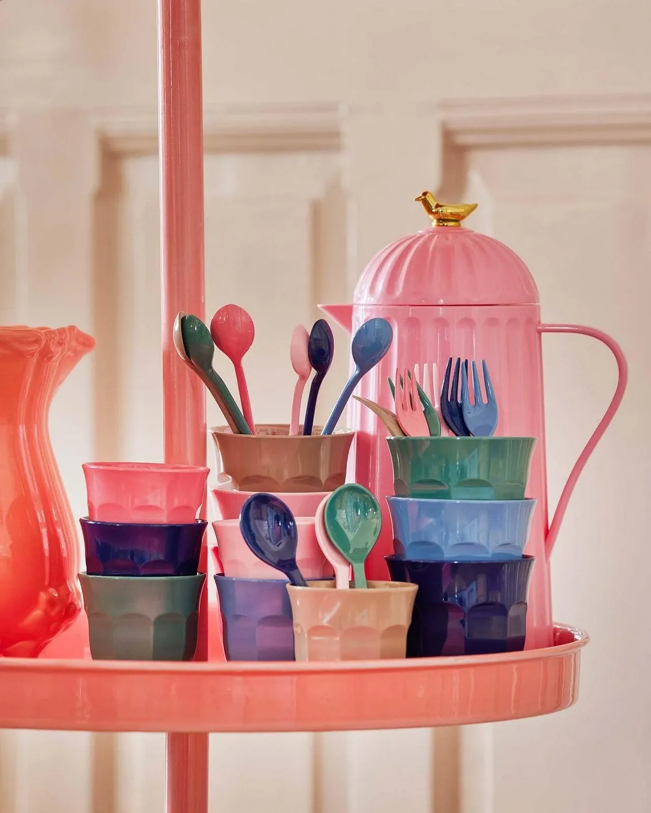 Ложки Rice New York Latte Меламінові Набір 6 штук, фото №4 Ложки Rice New York Latte Меламінові Набір 6 штук, фото №4