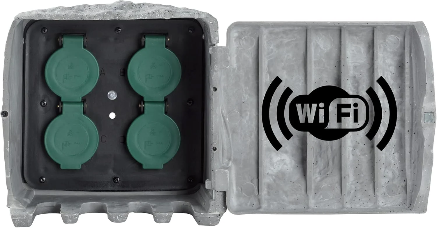 Уличная розетка BOLD SMART PEPE Grey, фото №4