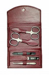 Набір для манікюру 5 предметів (Бордовий) ціна на synthetic.ua - Фото 1 Набір для манікюру 5 предметів (Бордовий) synthetic.ua - Фото 1