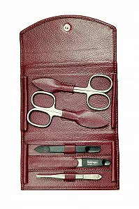 Набір для манікюру 5 предметів (Бордовий) ціна на synthetic.ua - Фото 1 Набір для манікюру 5 предметів (Бордовий) synthetic.ua - Фото 1