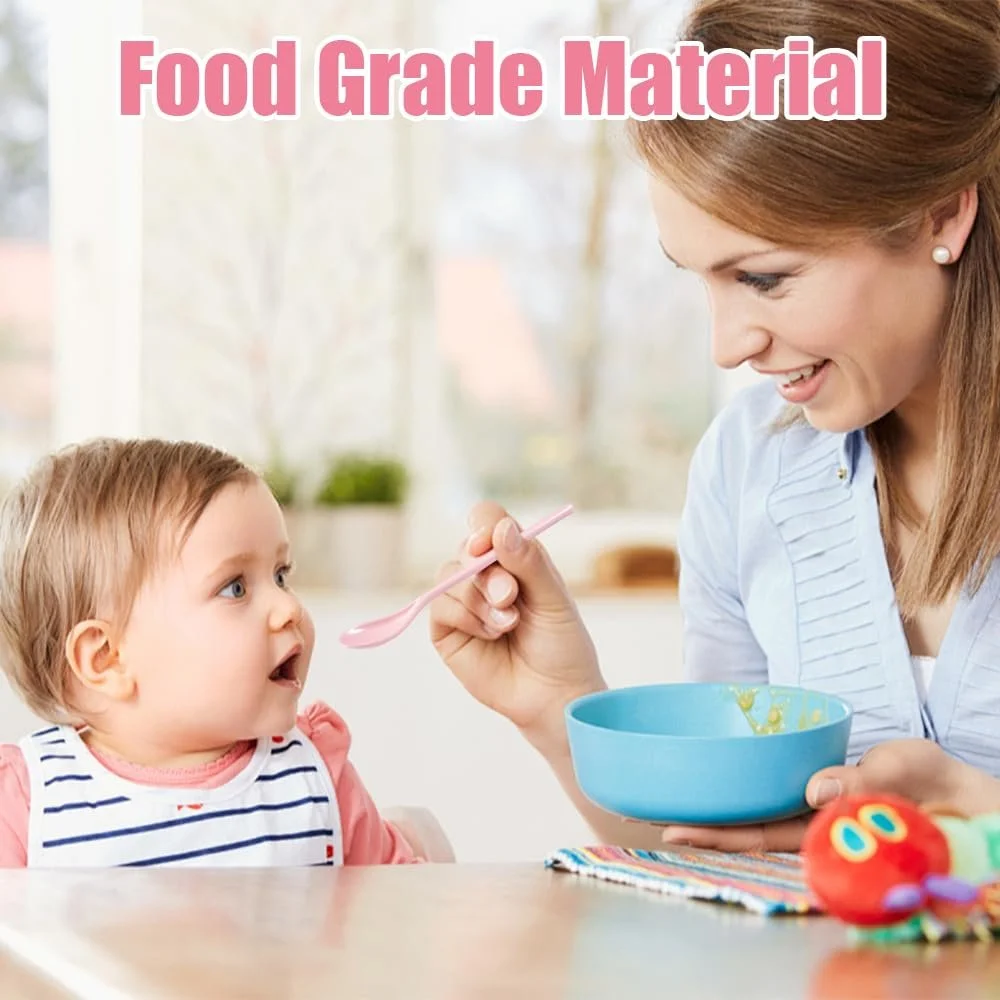 Ложки Пластикові Довгі 18.5 см, Набір 6 шт, Різнокольорові, фото №5 Ложки Пластикові Довгі 18.5 см, Набір 6 шт, Різнокольорові, фото №5