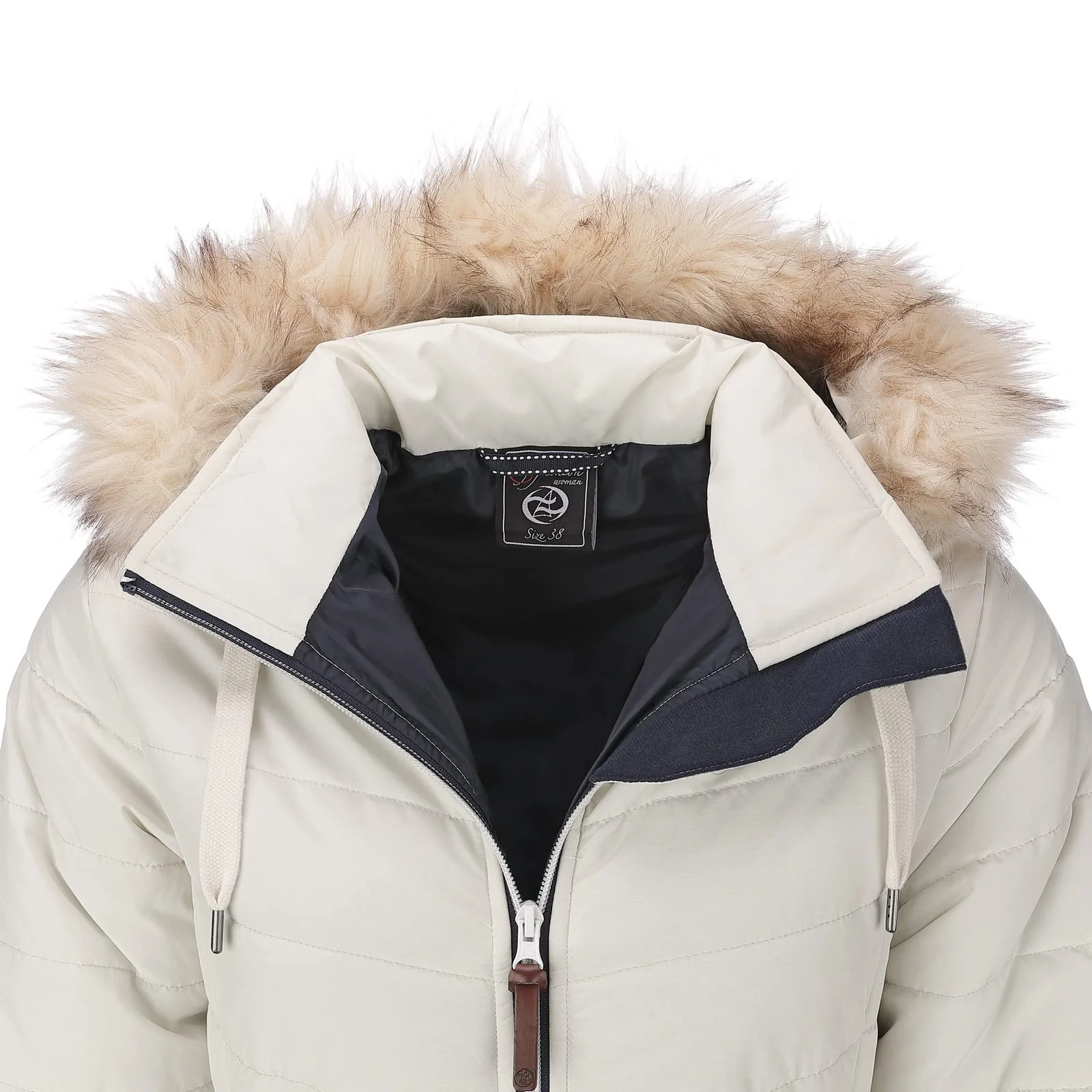 Жіноче зимове стьобане пальто Dry Fashion Gothenburg, фото №4