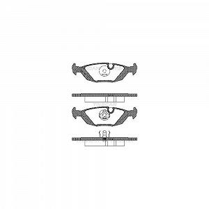 Комплект гальмівних колодок, дискові гальма TRISCAN 8110 65849 для SAAB VOLVO, задня вісь - Фото 1