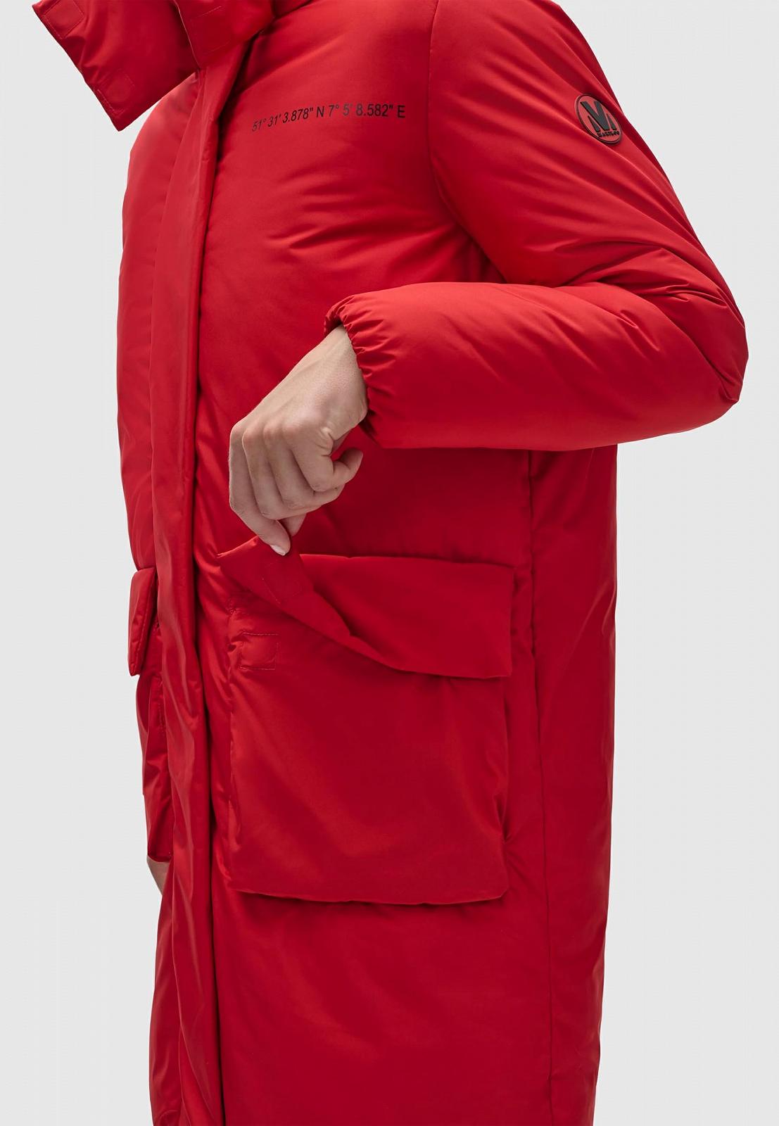 Куртка зимова Marikoo Nanami 16 Жіноча Довга Тепла з капюшоном, фото №7