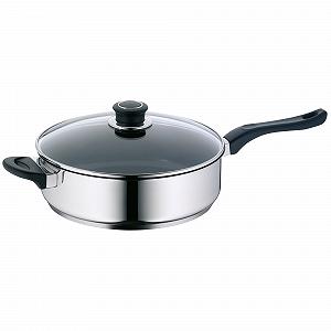 Сковорода WMF Diadem Plus 28 см Cromargan с покрытием Индукционная с пластиковой ручкой духовка - Фото 1