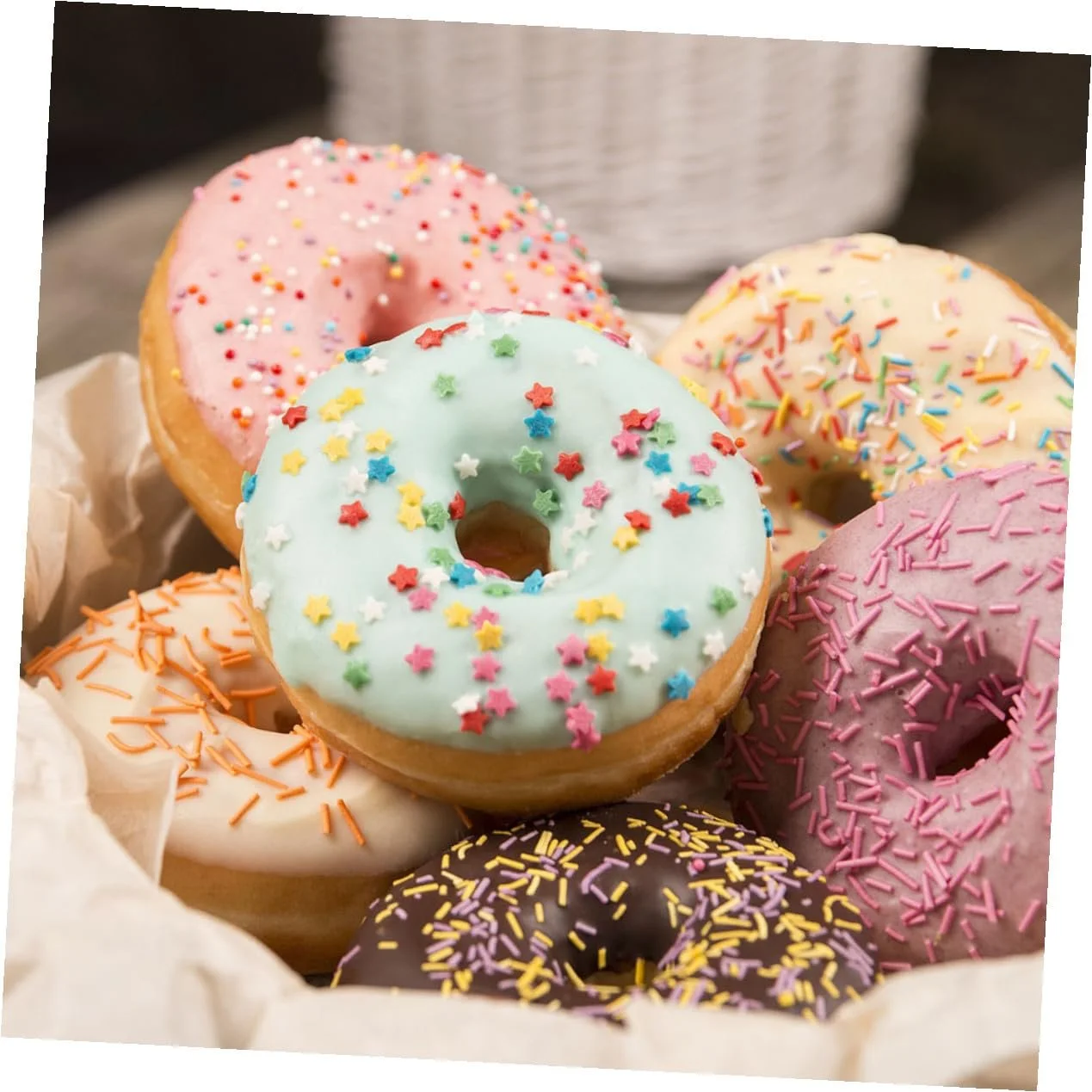 Формы для пончиков 3 шт. Пластик PP Круглые Цветок Сердце, фото №6