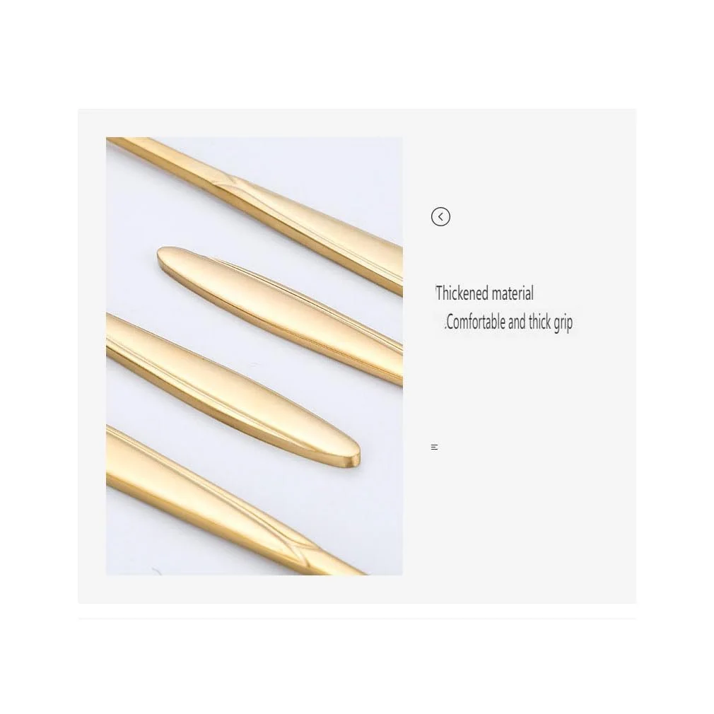 Набір ложок з нержавіючої сталі 4 креативні, фото №6