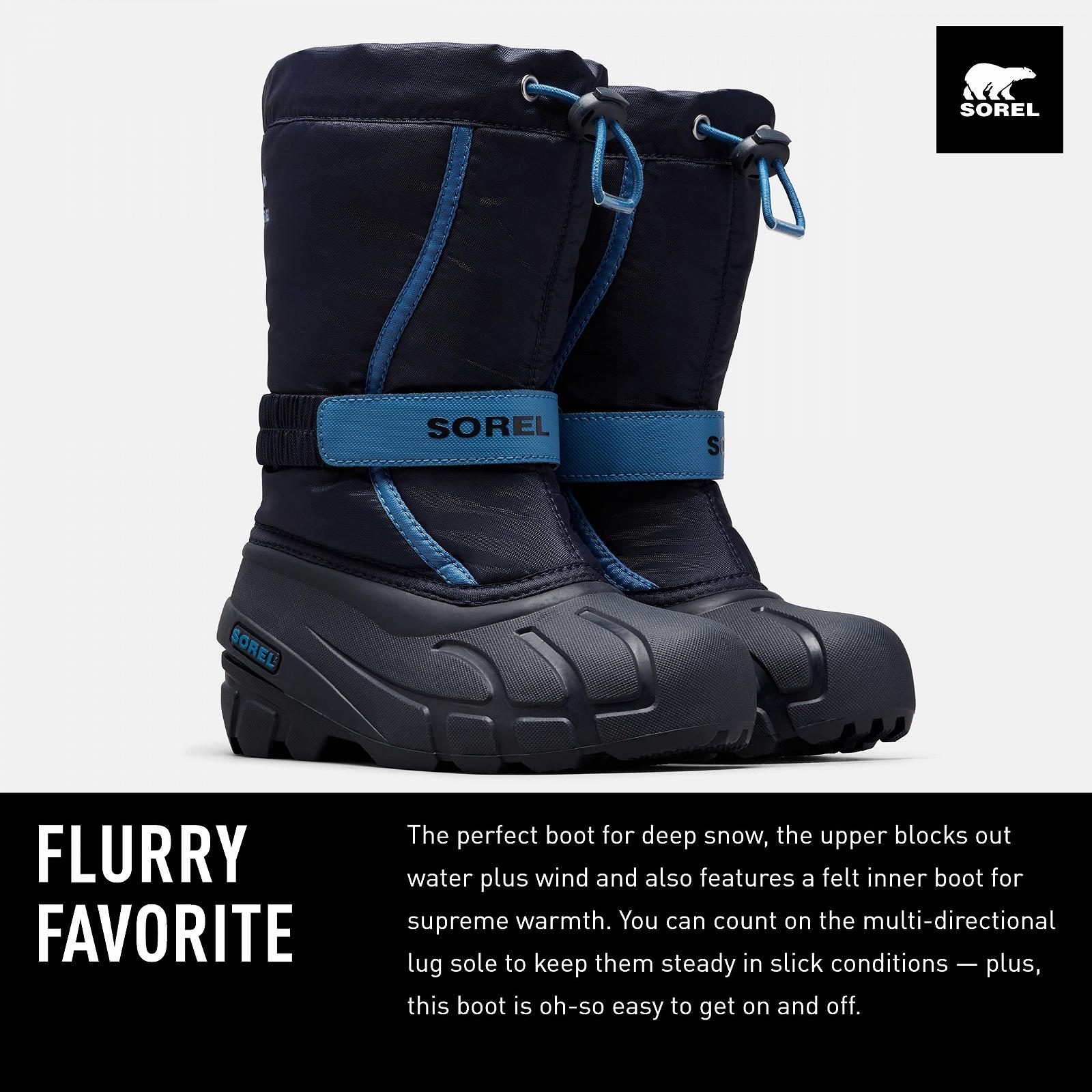 Черевики Sorel Flurry Unisex Дитячі Зимові, фото №2