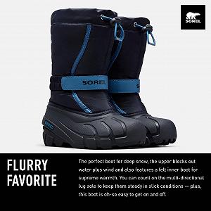 Чоботи Sorel Flurry дитячі synthetic.ua - Фото 1